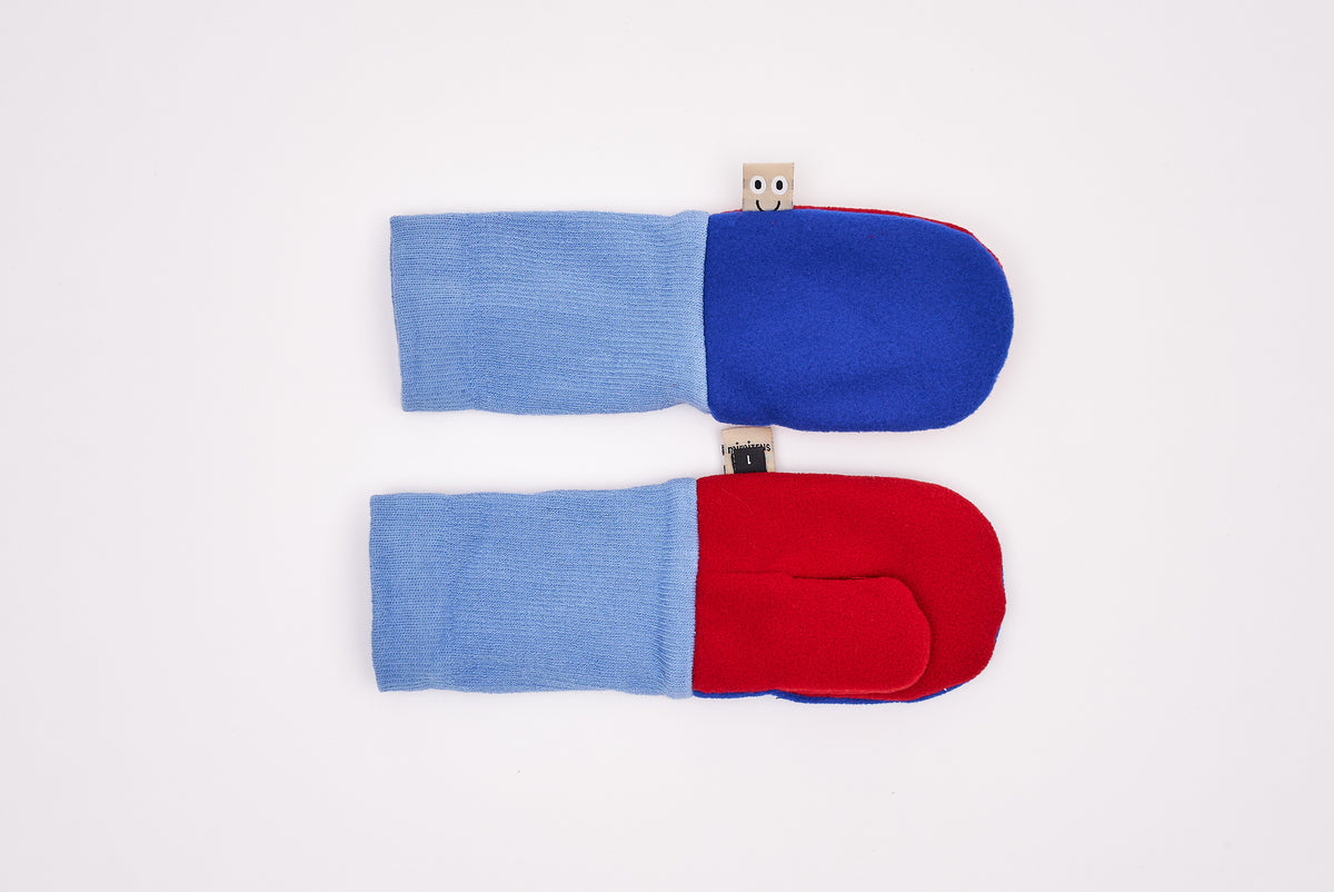 FLEECE + WEE WOOLIES MERINO - BLUE JAYS